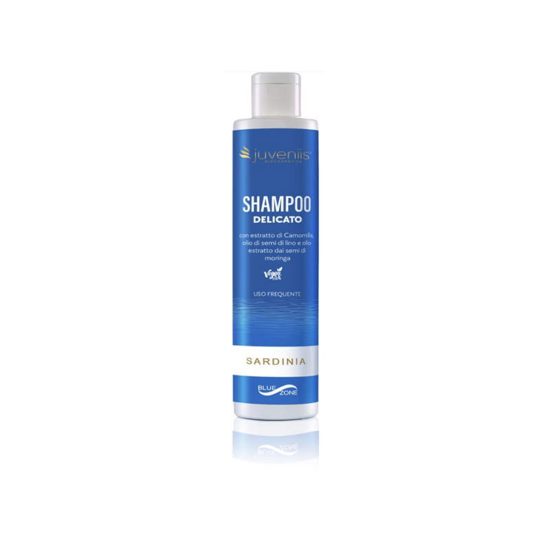 gentle shampoo every day, hydrates and protects from UV rays