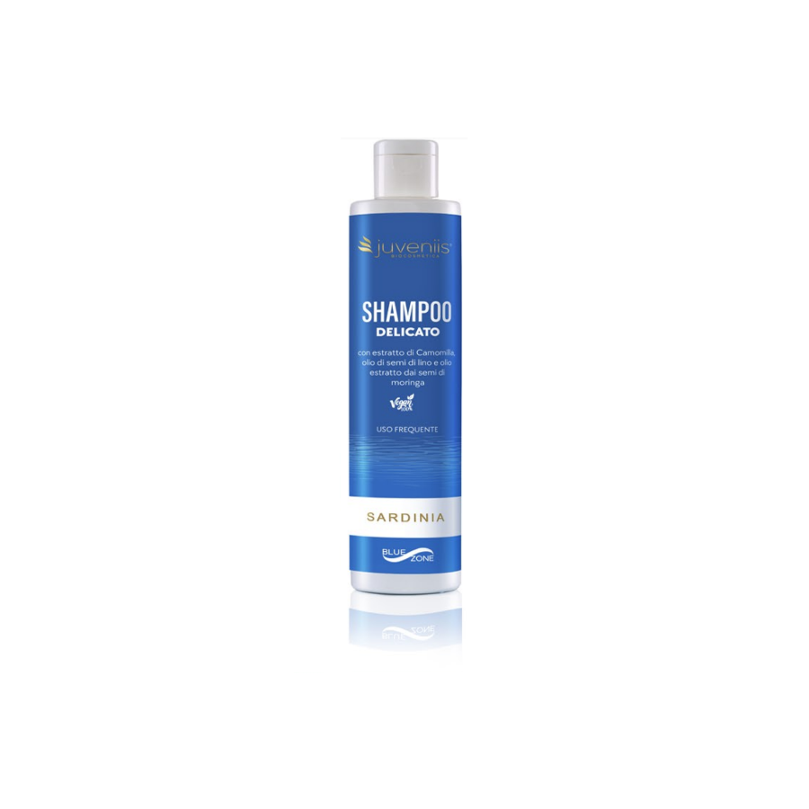 gentle shampoo every day, hydrates and protects from UV rays